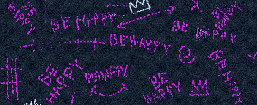 Be Happy banner